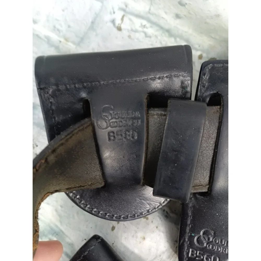 Gould & Goodrich Police Duty Belt Rig Holster Mag Cuff Case B501 B560 B580 a14